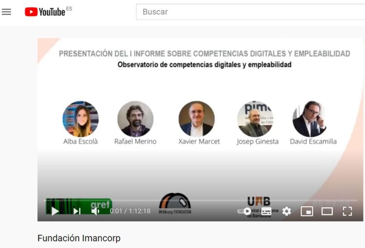 Presentación Informe sobre Competencias Digitales y Ocupabilidad