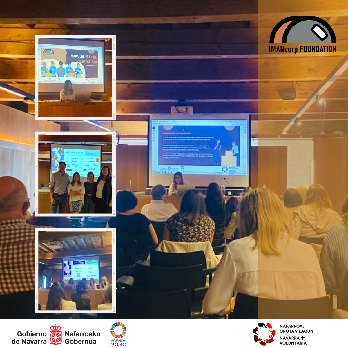 IMANcorp FOUNDATION imparte un taller sobre cómo organizar un Plan de Voluntariado Corporativo en el marco del Foro de Voluntariado Corporativo en Pamplona