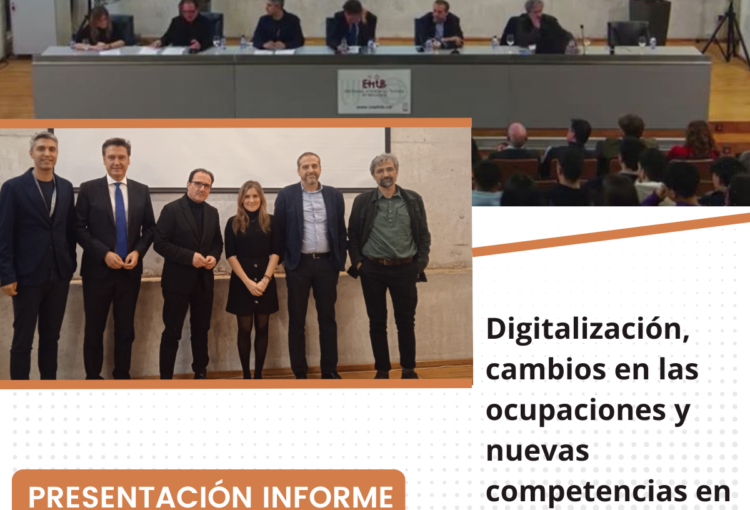 Presentación Informe Digitalización, cambios en las ocupaciones y nuevas competencias en el sector hotelero en España