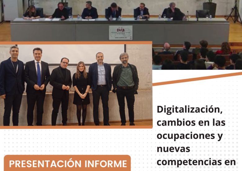 Presentación Informe Digitalización, cambios en las ocupaciones y nuevas competencias en el sector hotelero en España