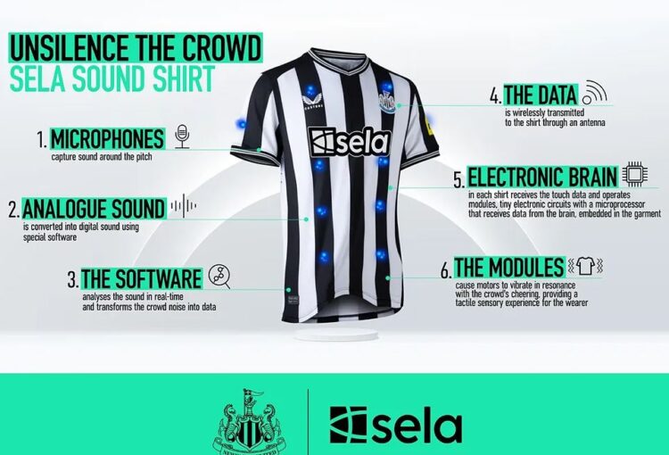 Innovación, inclusión y deporte: camisetas hápticas en el Newcastle United